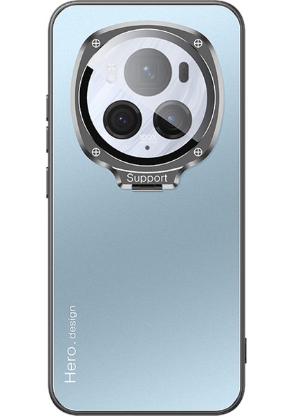 Honor Magic6 Pro 5g Manyetik Gizli Telefon Kickstand Arka Kapak (Yurt Dışından)