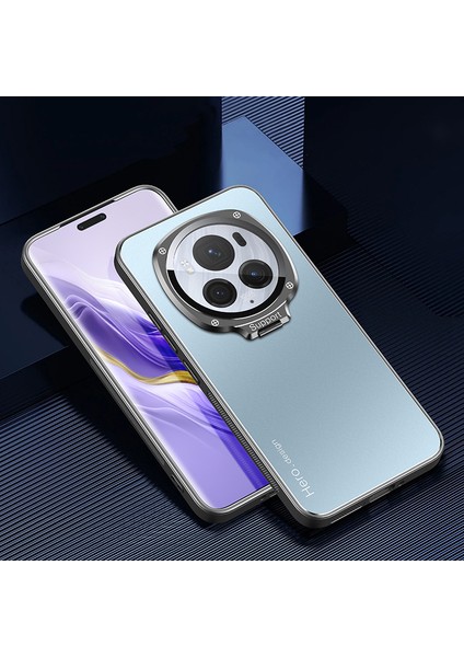 Honor Magic6 Pro 5g Manyetik Gizli Telefon Kickstand Arka Kapak (Yurt Dışından)