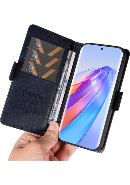 Honor X40 5g / X9A 5g / Magic5 Lite 5g Litchi Doku Deri Cüzdan Kapağı (Yurt Dışından) indirimleri
