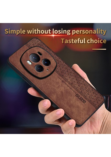 Honor Magic6 Pro 5g Pu Deri Kaplamalı Tpu Çizilmeye Dayanıklı Telefon Kapağı (Yurt Dışından) fiyatları