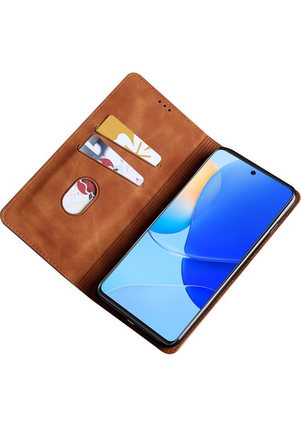 Huawei Nova 12 5g Pu Deri Standlı Telefon Kapağı (Yurt Dışından)