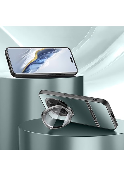 Honor Magic6 5g Kickstand Mat Pc+Tpu Telefon Kapağı (Yurt Dışından)
