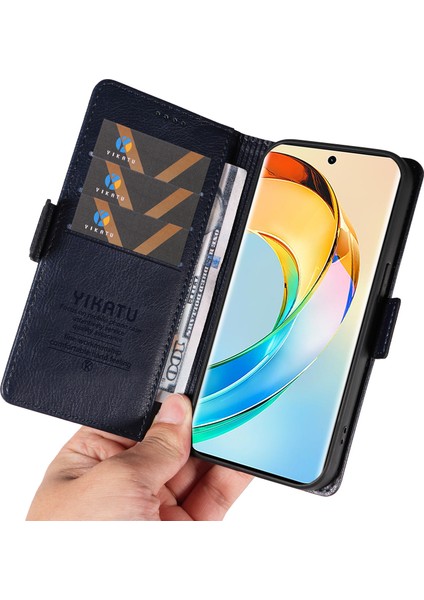 Honor X9B 5g / Magic6 Lite 5g Deri Telefon Kabuğu Litchi Doku Telefon Arka Kapak (Yurt Dışından) indirimleri