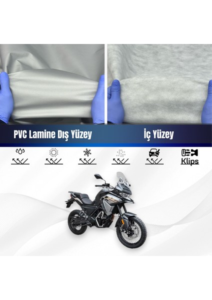 Ultra Shop Voge 650 Dsx Su Geçirmez Motosiklet Branda 4 Mevsime Uygun Motor Branda