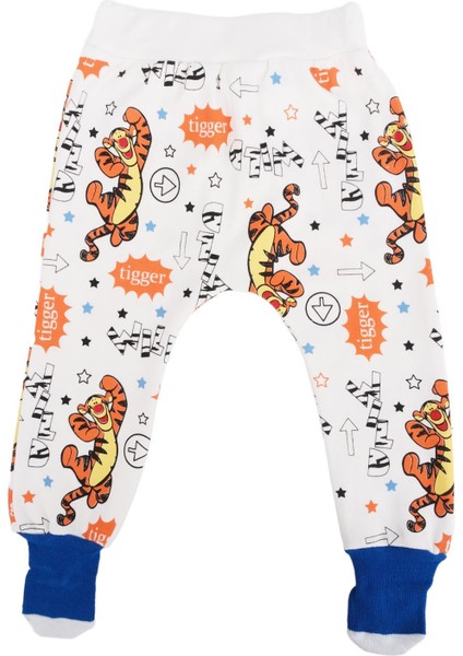 Tiger Baskılı Çoraplı Pijama Altı