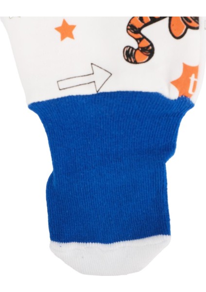 Tiger Baskılı Çoraplı Pijama Altı