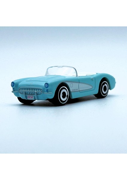 Tekli Arabalar Barbie 1956 Corvette Mavi HKK87