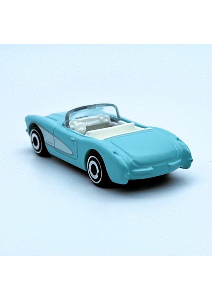 Tekli Arabalar Barbie 1956 Corvette Mavi HKK87 indirimleri