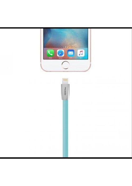 Mcdodo CA-1202 Lightning Hızlı Şarj Kablosu 1m 2.4A Çinko Alaşım Mavi