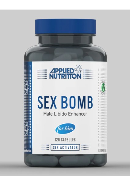 Aplıed Nutrıtıon Sx Bomb For Men Testesteron Booster Özel Formul 120 Capsul Ingiliz Menşei