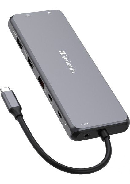 Verbatım 32153 Usb-C Pro 13 Port Çok Bağlantılı Hub Cmh-13