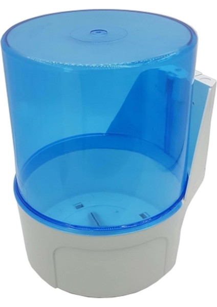 Içten Çekme Cimri Kağıt Havlu Dispenseri Aparatı - Şeffaf Mavi - Plastik
