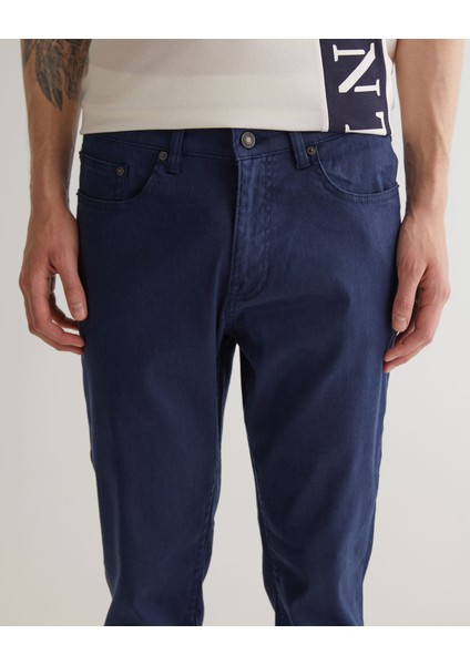 Erkek Lacivert Slim Fit Pantolon 1000305.410 fırsatları