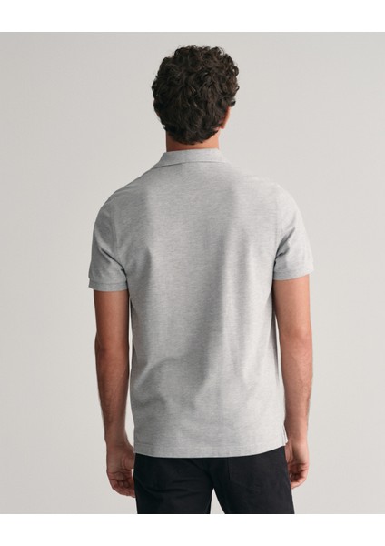 Erkek Gri Regular Fit Logolu Polo 2210.93 modelleri