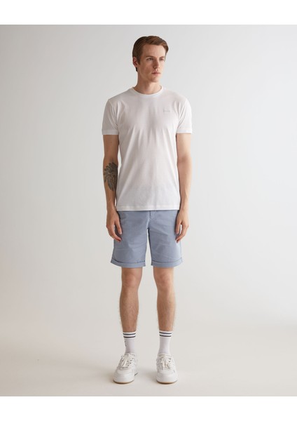 Erkek Beyaz Slim Fit Bisiklet Yaka T-Shirt 2013035.110 modelleri