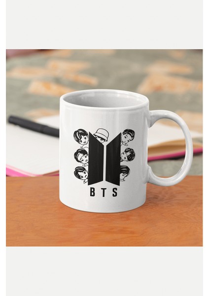 Bts Logo Kupa Bardak