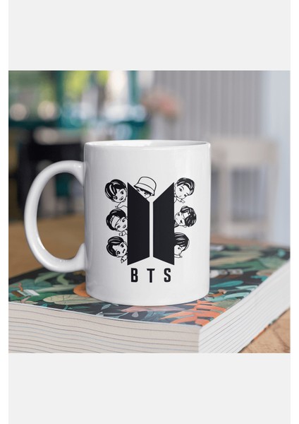 Bts Logo Kupa Bardak