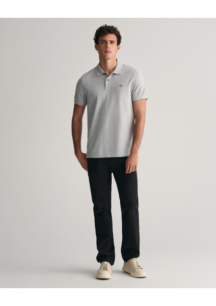 Erkek Gri Regular Fit Logolu Polo 2210.93 fiyatları