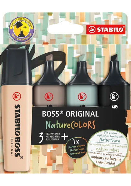 Boss Nature Colors 4 Renk 70 4 2 5 Yeni Doğal Renkler Serisi