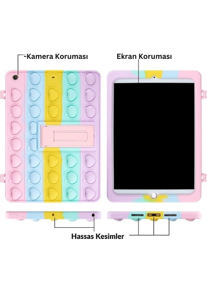 iPad 2022 10.9 İnç 10.Nesil Petit Standlı Tablet Silikon kılıf fırsatları