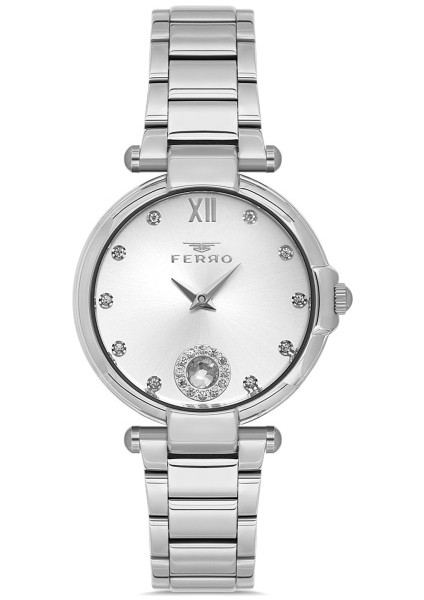 Quartz Çelik Gri 32 mm Kadın Kol Saati