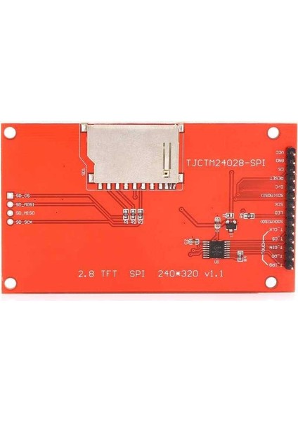 2.4inç Spı Dokunmatik Ekran Modülü - Tft Arayüz 240X320 Piksel