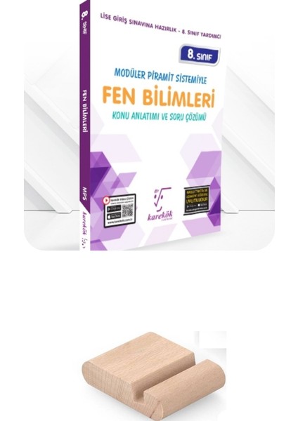 8. Sınıf LGS Fen Bilimleri Mps (Modüler Piramit Sistemi) - Telefon Tutucu Set