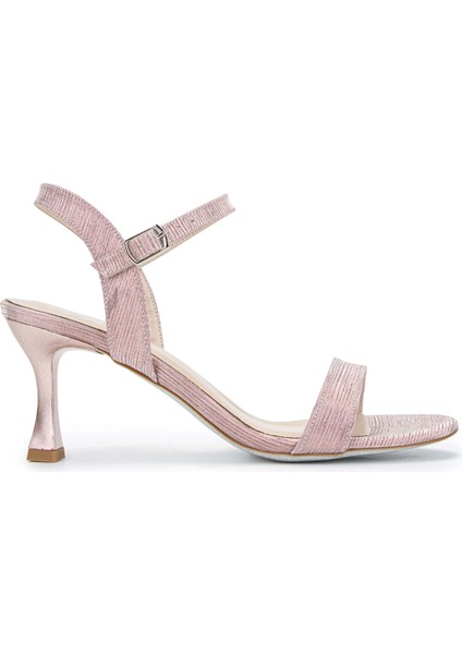 Kadın Vegan Pembe Topuklu Sandalet 292 539-714 Bn Sndlt Y24 Pembe Czg Sml