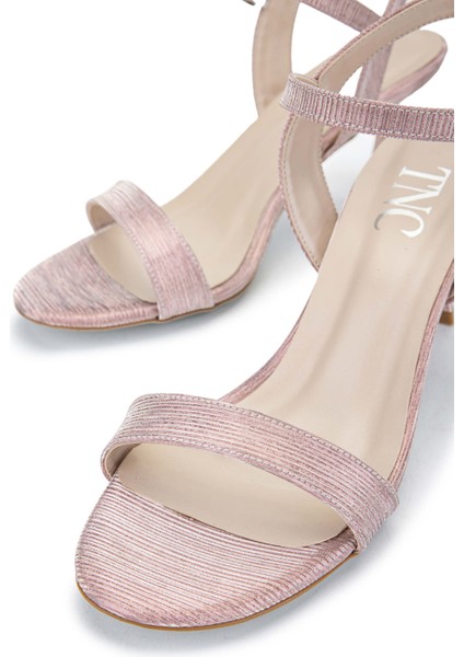 Kadın Vegan Pembe Topuklu Sandalet 292 539-714 Bn Sndlt Y24 Pembe Czg Sml