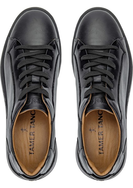 Erkek Deri Siyah Casual Ayakkabı 233 3148 Erk Ayk Y24 Syh/syh Acma indirimleri