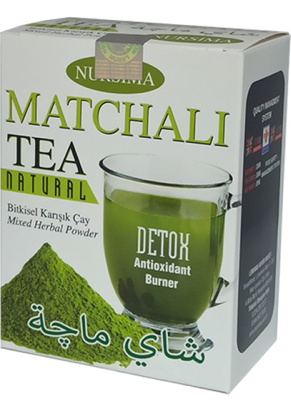 Matchalı Bitkisel Karışımlı Çay 100 gr