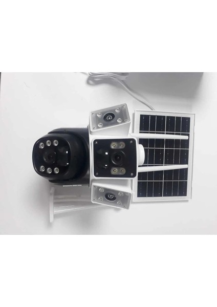 O-Kam 3037 4g 6mp Ptz Dual Lens Güneş Panelli Solar Kamera