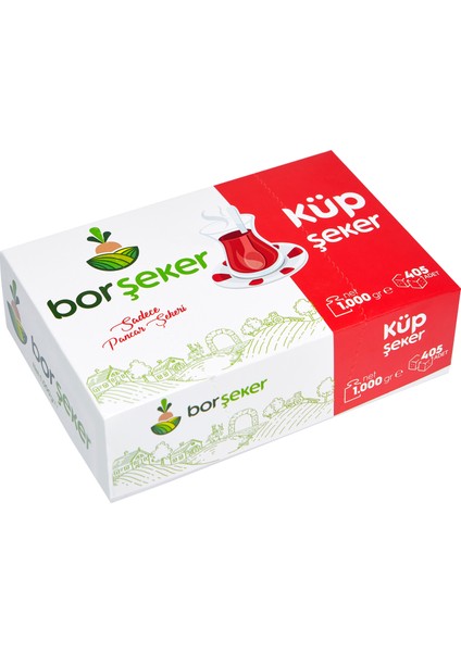 - Küp Şeker 1 kg Pancar Şekeri