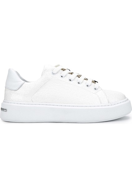 Kadın Deri Beyaz Sneakers & Spor Ayakkabı 1037 1367 Bn Ayk Y24 Beyaz
