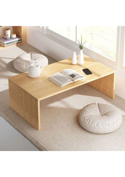 Wild Wood Orta Sehpa Ham Görünüm Ahşap Şeffaf Vernik Su Geçirmez 30MM Kalınlık 100X50 cm fiyatları