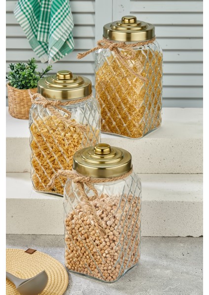 Nostalji Serisi Cam Kavanoz 30CM(1 Adet)Altın-Bakır fiyatları