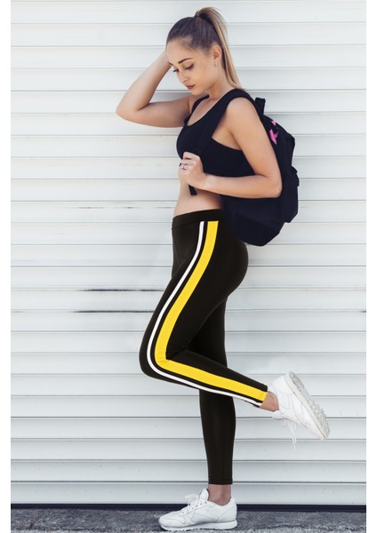 Active Sportive Çift Çizgili TAYT-876