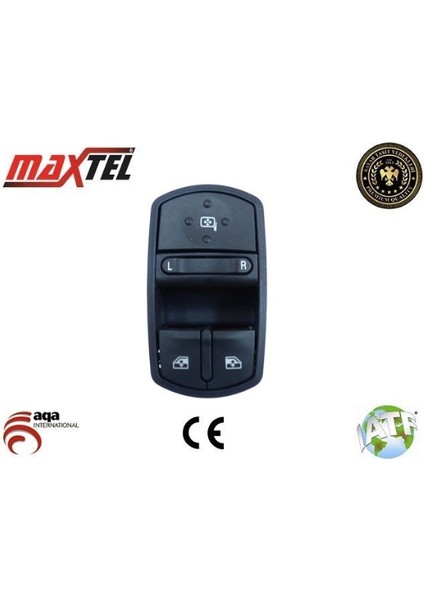 Cam Kaldırma Anahtarı Opel Corsa D Sol 13258521 13258521 6240509 Gold