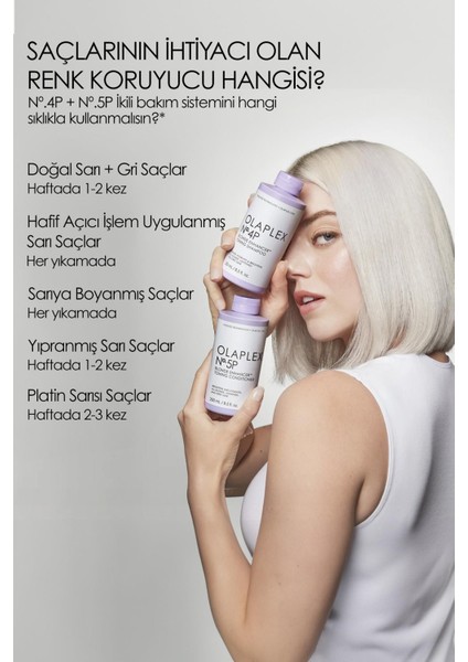 Softest Blonde Maintenance Kit - Saçların Rengini Koruyan & Bağ Güçlendirici Saç Bakım Seti