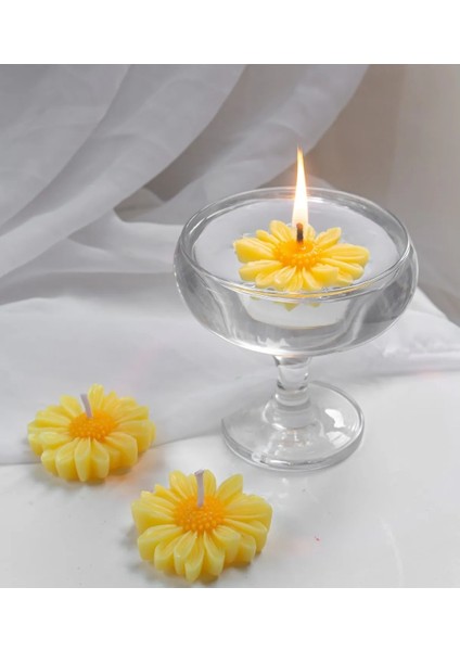 5,8cm Papatya Çiçek Silikon Kalıp K-1248