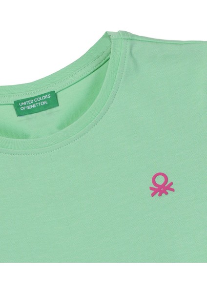 United Colors Of Benetton Kız Çocuk T-Shirt Bnt-G21303