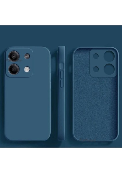 Xiaomi Redmi Note 13 Pro 5g Kılıf Lansman Kamera Korumalı Içi Kadife Yumuşak Renkli Silikon Mat His