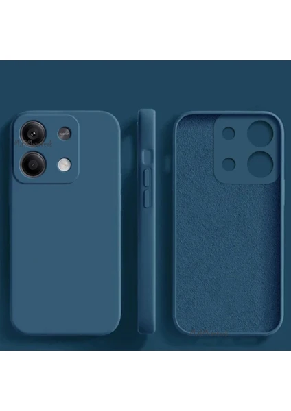 MTK Moveteck Xiaomi Redmi Note 13 Pro 5g Kılıf Lansman Kamera Korumalı Içi Kadife Yumuşak Renkli Silikon Mat His