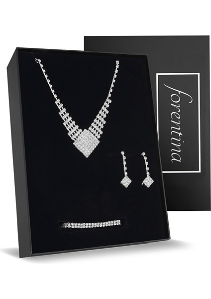 Gümüş Kaplama Düğün Seti PS2328