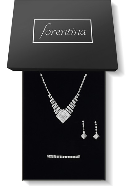 Gümüş Kaplama Düğün Seti PS2328 modelleri