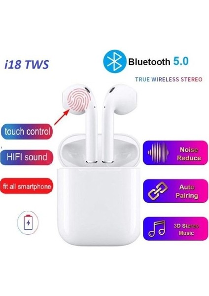 I18-TOUCH Kablosuz Bluetooth Kulaklık