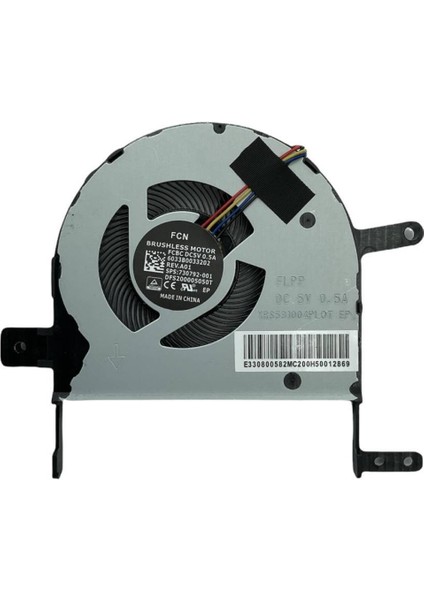 Asus ile Uyumlu Vivobook X510Q, X510QA, X510QR, X510U, X510UA Cpu Fan, Işlemci Fanı