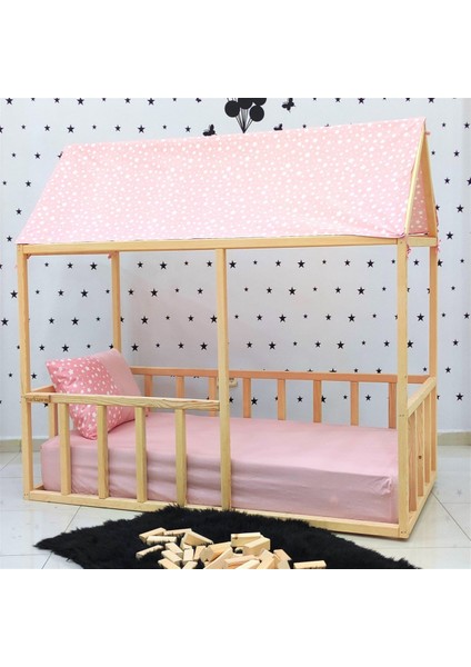 Montessori Yatak Ahşap Çocuk ve Bebek Karyola