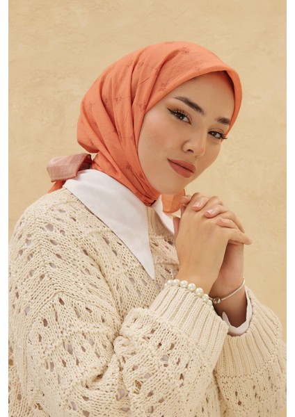 Olinda Eşarp - Soft Bakır