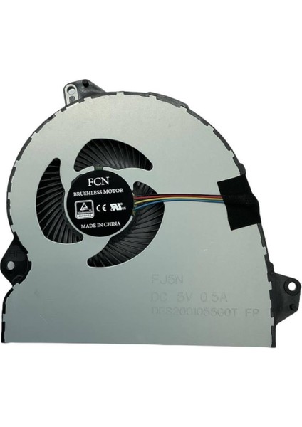 Asus ile Uyumlu 1323-00VY000, 13NB0DC0AP0301, DFS2001055G0T Notebook Cpu Fan, Gpu Fan